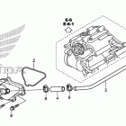 TRX420FA1 Крышка водяной помпы
