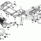 TRX500FM5 Багажник