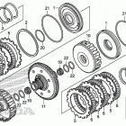 TRX420FA5 Сцепление