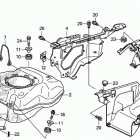 TRX420FA1 Топливный бак