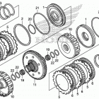 TRX420FA1 Сцепление