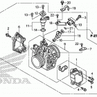 TRX420FA1 Корпус Дросселя