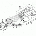 TRX500FM5 Крышка водяной помпы