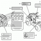 TRX420FA5 Лейбл предостережения
