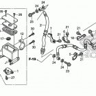 TRX420FA1 Главный тормозной цилиндр -передний