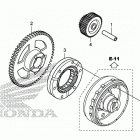 TRX420FA1 Пусковой механизм