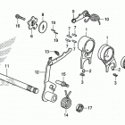 TRX90X Вилка переключения передач