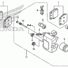 TRX420FA1 Передний тормозной суппорт