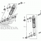 TRX90X Передние аммортизаторы