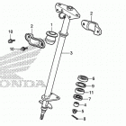 TRX90X Рулевой вал