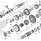 TRX420FA1 Трансмиссия 1