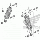 TRX500FM5 Передние аммортизаторы