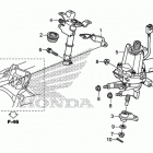TRX500FA7 Steering shaft (eps)