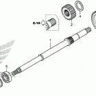 SXS500M Вал ведущий