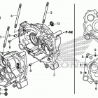 TRX420FE1 Crankcase (2)