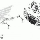 SXS500M Front grille@front bumper