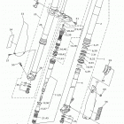 WR250F WR250FF Передняя вилка