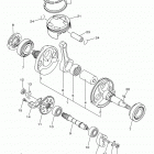WR450F WR450FF Коленчатый вал и Поршень
