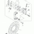 TW200 TW200F1/TW200F1C Передний тормозной суппорт