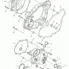 WR250F WR250FF Крышка картера двигателя