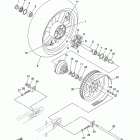 V STAR 1300 DELUXE XVS13BGF/XVS13BGFC Заднее колесо
