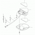 WR250F WR250FF Фонарь задний