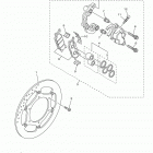 V STAR 950 XVS95FO/XVS95FB/XVS95FCO/XVS95FCB Передний тормозной суппорт