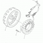 V STAR 1300 DELUXE XVS13BGF/XVS13BGFC Генератор