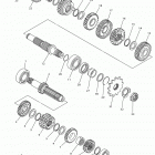 WR250F WR250FF Трансмиссия