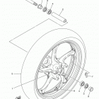 RAIDER S XV19CSFCR/XV19CSFR Переднее колесо