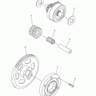 WR250F WR250FF Муфта стартера