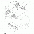 TW200 TW200F1/TW200F1C Масляный насос
