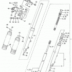SR400 SR400FGY/SR400FCGY Передняя вилка