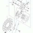 TTR230 TTR230F Передний тормозной суппорт