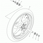 STRYKER XVS13CFCS/XVS13CFS Переднее колесо
