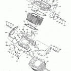 V STAR 1300 DELUXE XVS13BGF/XVS13BGFC Цилиндры