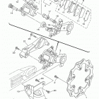 WR450F WR450FF Задний суппорт