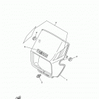TW200 TW200F1/TW200F1C Обтекатель 1