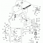 V STAR 1300 DELUXE XVS13BGF/XVS13BGFC Топливный бак