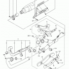 V STAR 1300 DELUXE XVS13BGF/XVS13BGFC Выхлопная система