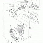 V STAR 650 CUSTOM XVS65FB/XVS65FCB Фара