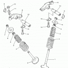 SR400 SR400FGY/SR400FCGY Клапана