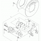 VMAX VMX17FCR/VMX17FR Задний тормоз