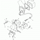 SR400 SR400FGY/SR400FCGY Фонарь задний