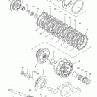 V STAR 950 XVS95FO/XVS95FB/XVS95FCO/XVS95FCB Сцепление