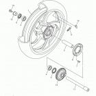VMAX VMX17FCR/VMX17FR Переднее колесо