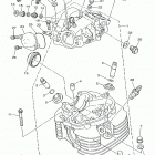 SR400 SR400FGY/SR400FCGY Головка цилиндра