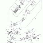 WR250F WR250FF Выхлопная система