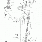 YZ85 YZ85F Задний торм цилиндр