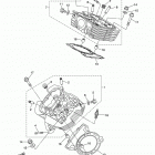 STRYKER BULLET COWL XVS13CFGR/XVS13CFCGR Головка цилиндра